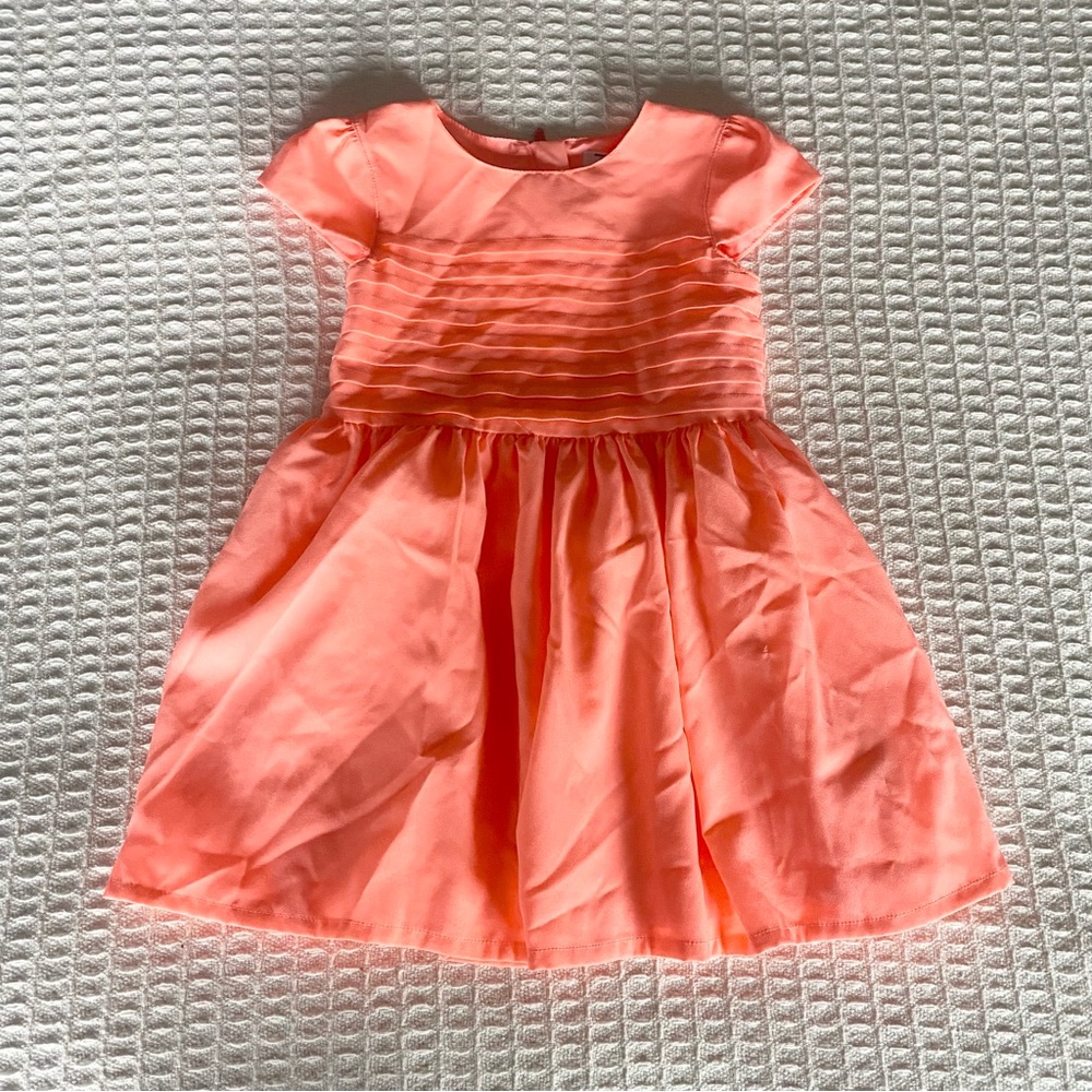 Carter’s neon orange dress size 24M